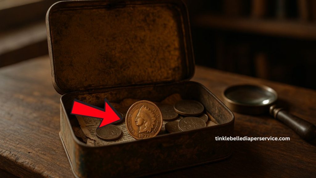 1877 Indian Head Penny Found In Antique Tin Box – Rare Coin Shocks Collector