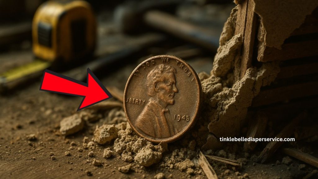 1943 Lincoln Penny Discovered In Wall During Renovation Stuns Collectors