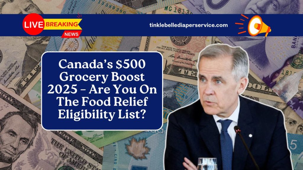 Canada’s $500 Grocery Boost 2025 – Are You On The Food Relief Eligibility List?