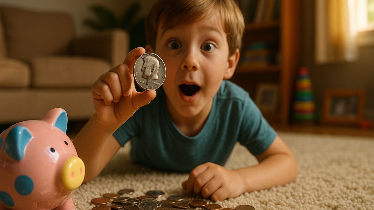 Child’s Piggy Bank Reveals Rare Kennedy Half Dollar Worth Millions No One Knew Existed