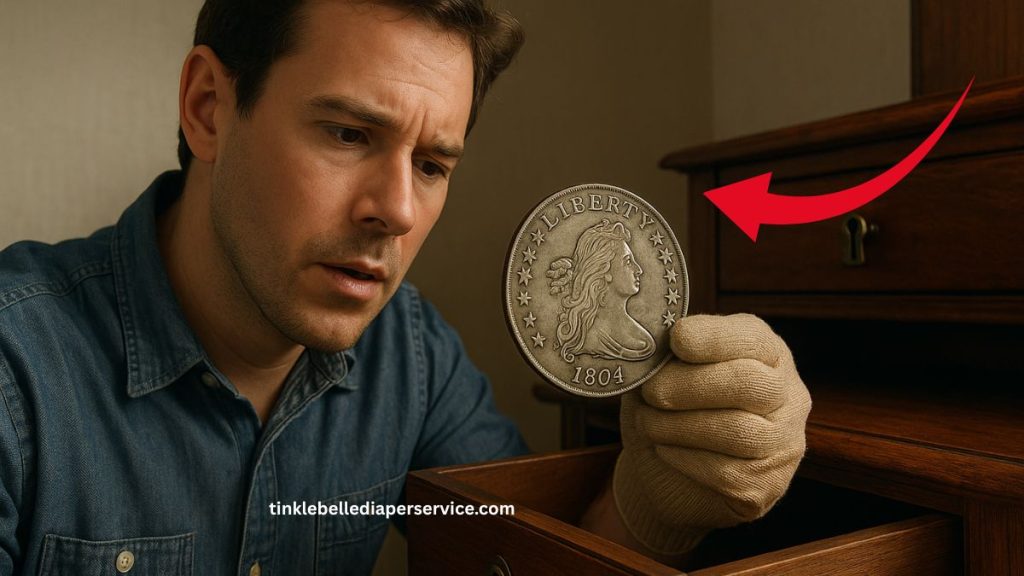 Man Finds $1 Million 1804 Silver Dollar Inside A Locked Desk Drawer