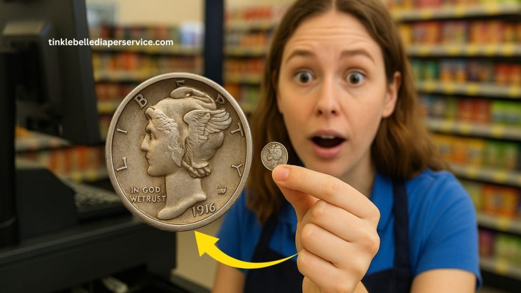 Cashier Discovers 1916-D Mercury Dime In Store Till Worth $12,000