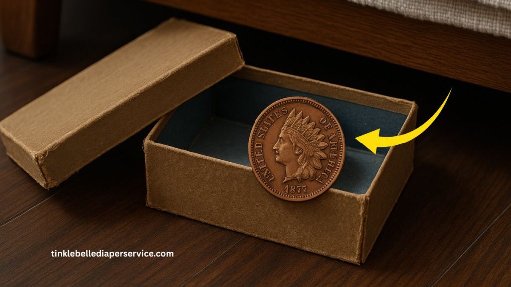 Old Shoebox Under Bed Contained A Rare 1877 Indian Head Cent