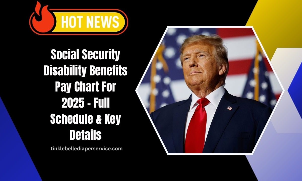Social Security Disability Benefits Pay Chart For 2025 – Full Schedule & Key Details Explained